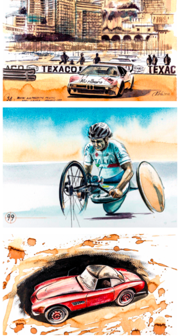 Bu resimler kahve ile yapıldı